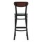 Flash Furniture Green Vinyl Seat Barstool with Walnut Wood Back XU-DG6V6GNV-WAL-GG - alternate 5